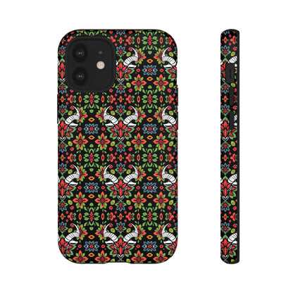 Tough Cases, Taurus, Zodiac v2, Flower Pattern