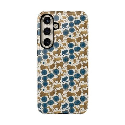Tough Cases, Leo, Zodiac v2, Metal Pattern