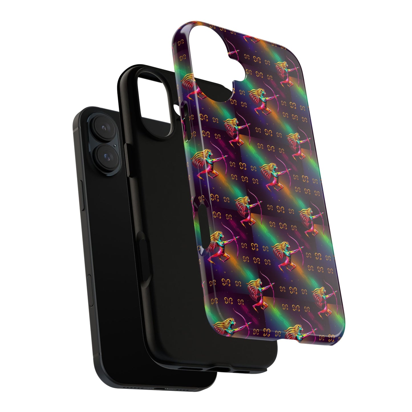 Tough Cases, Sagittarius, Zodiac v1, Metal Pattern