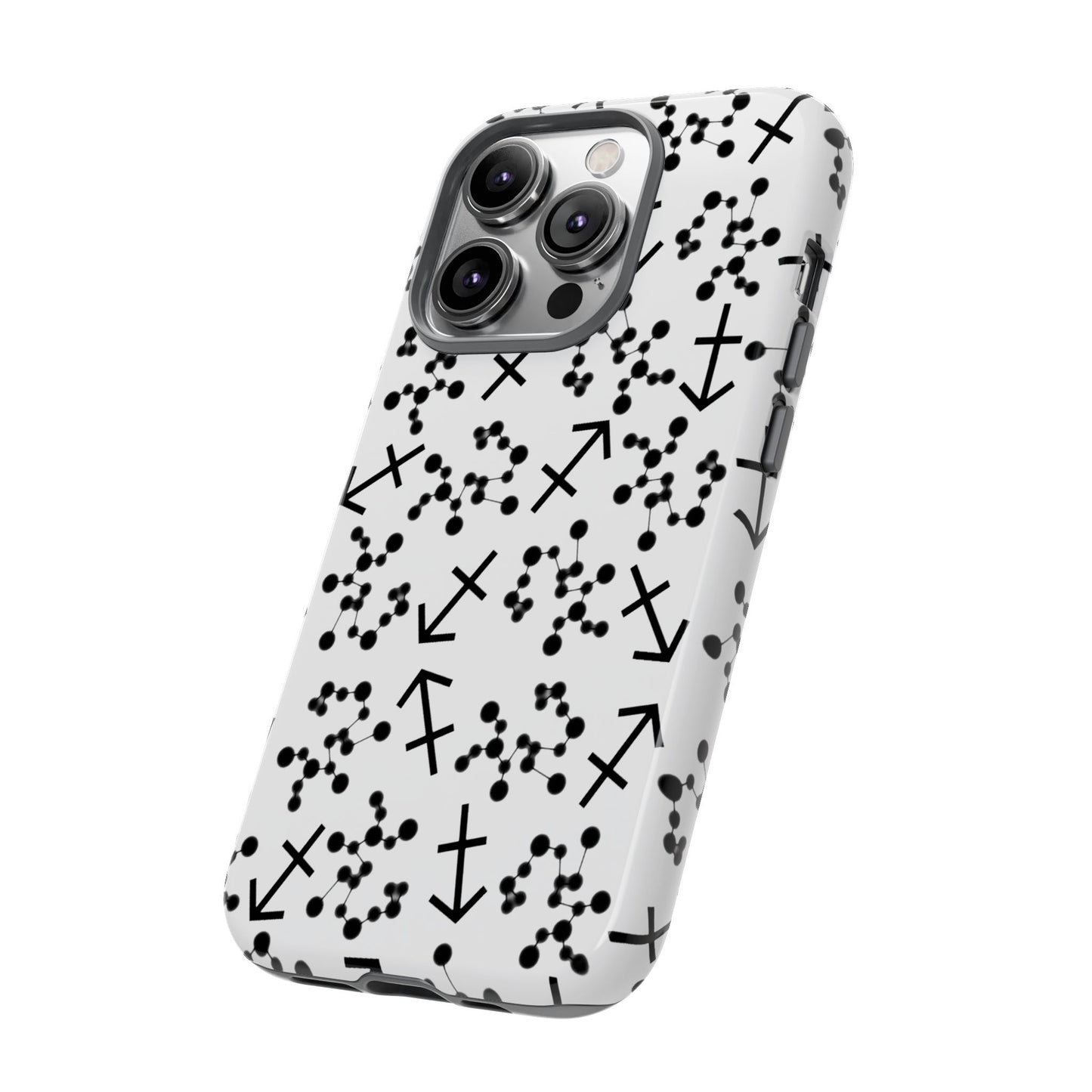 Tough Cases with the Sagittarius Zodiac sign for iPhone, Samsung Galaxy, and Google Pixel devices