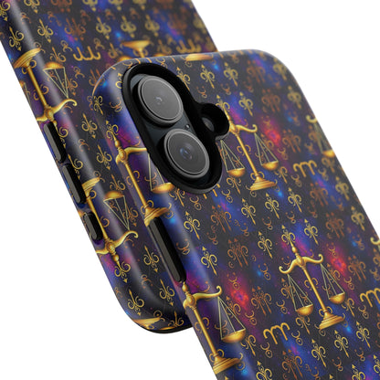 Tough Cases, Libra, Zodiac v2, Metal Pattern