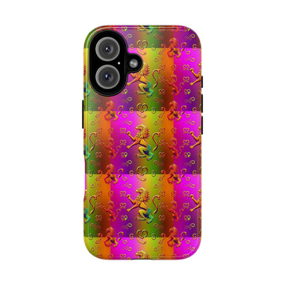 Tough Cases, Leo, Zodiac v1, Metal Pattern
