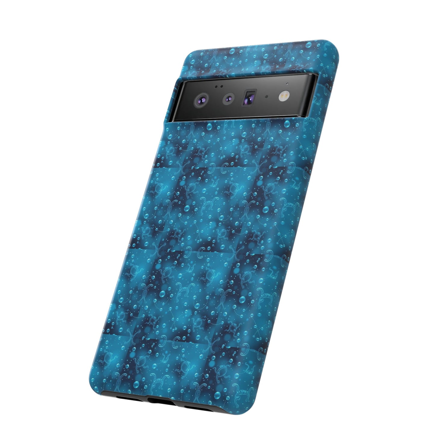 Tough Cases, Aquarius, Zodiac v3, Bubble Pattern