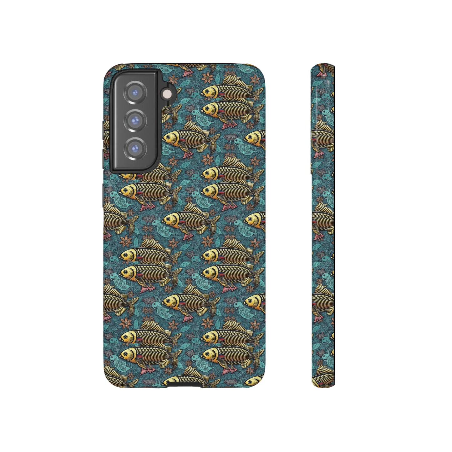 Tough Cases, Pisces, Zodiac v1, Metal Pattern