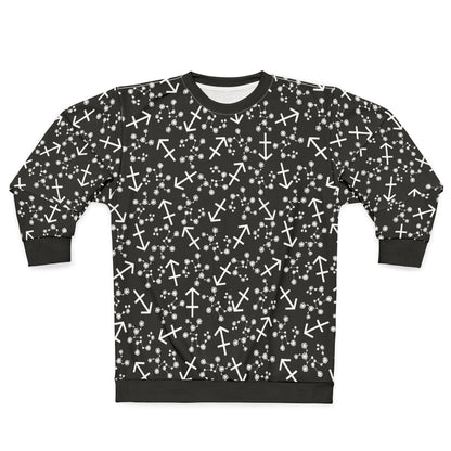 Zodiac AOP Unisex Sweatshirt Sagittarius Zodiac Sign