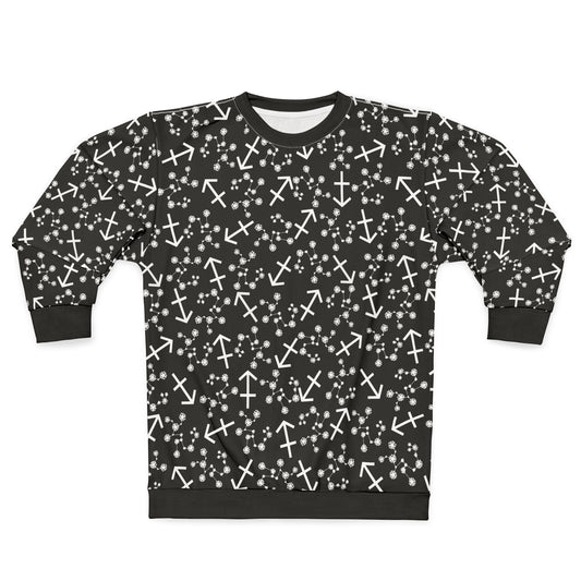 Zodiac AOP Unisex Sweatshirt Sagittarius Zodiac Sign