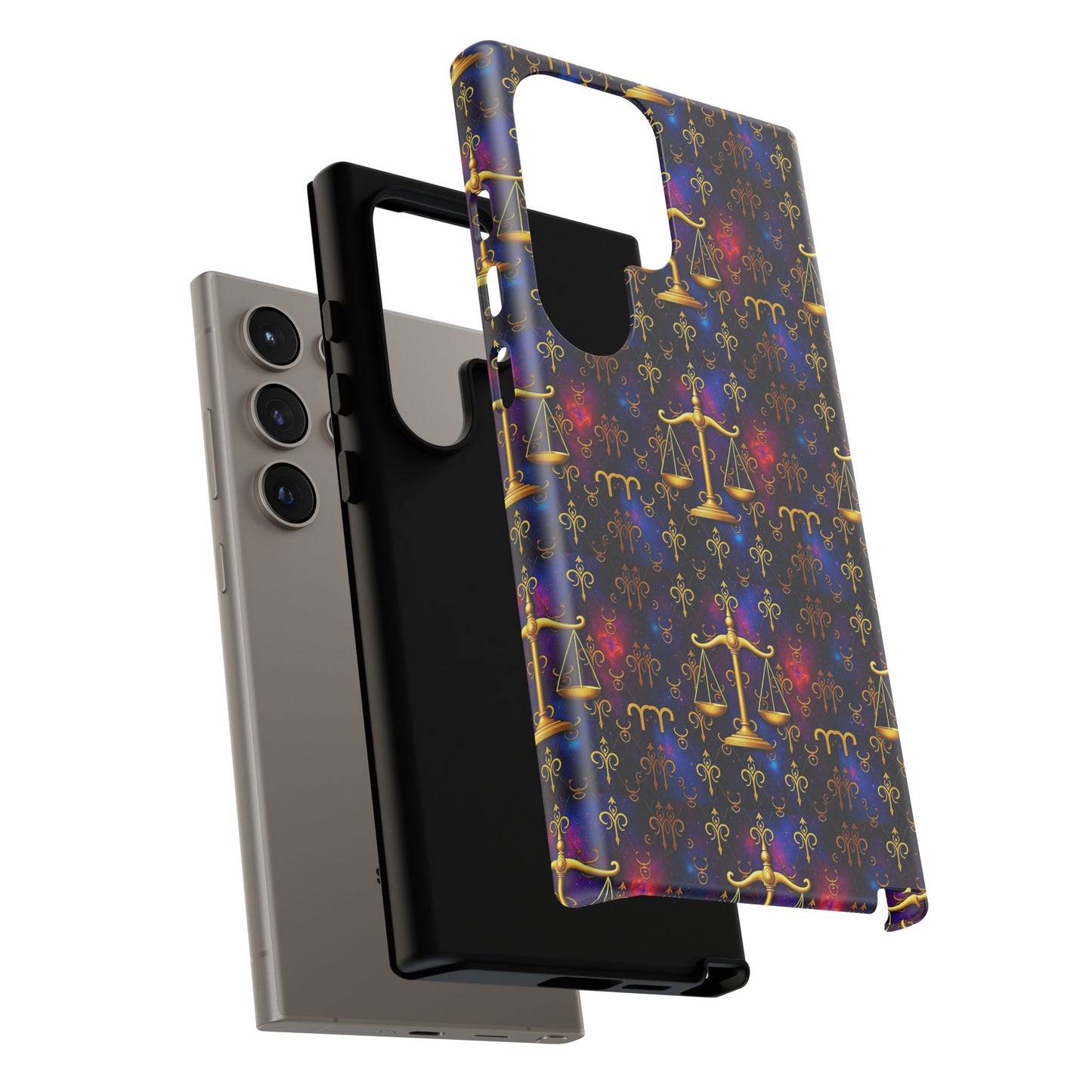 Tough Cases, Libra, Zodiac v2, Metal Pattern