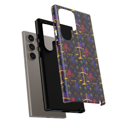 Tough Cases, Libra, Zodiac v2, Metal Pattern