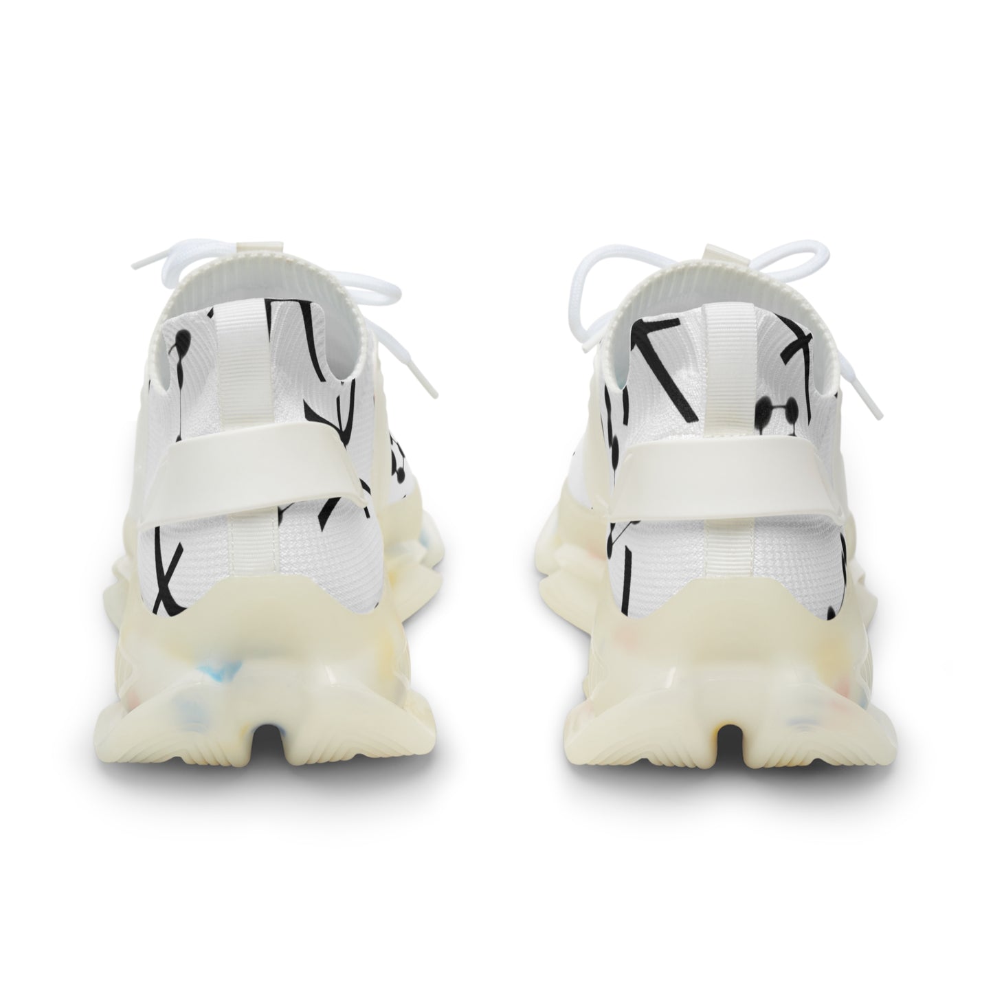 Men's Mesh Sneakers, Pisces Zodiac Sign, all over print