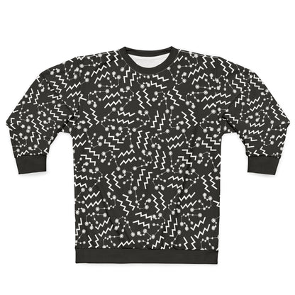 Zodiac AOP Unisex Sweatshirt Aquarius Zodiac Sign