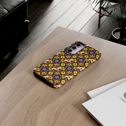 Tough Cases, Aquarius, Zodiac v3, Flower Pattern