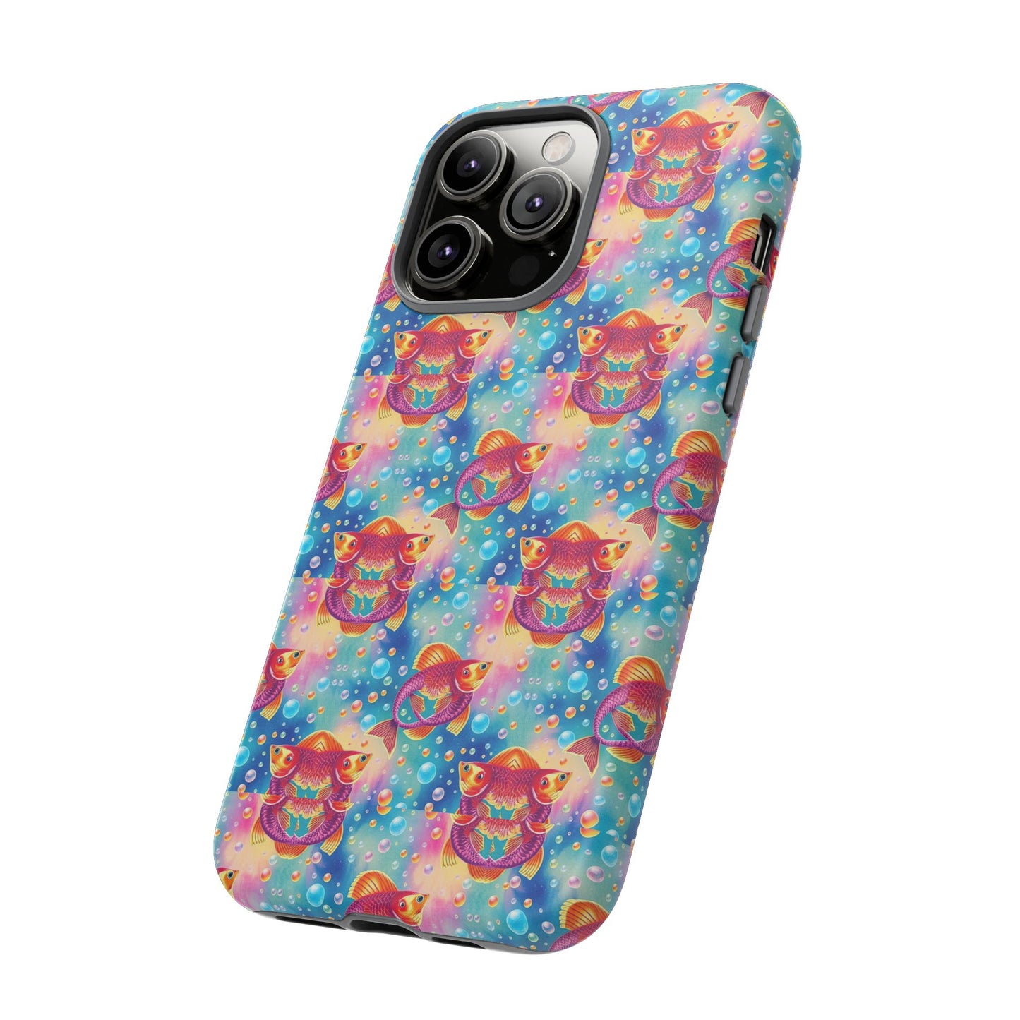 Tough Cases, Pisces, Zodiac v1, Bubble Pattern