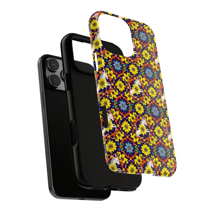 Tough Cases, Aquarius, Zodiac v3, Flower Pattern