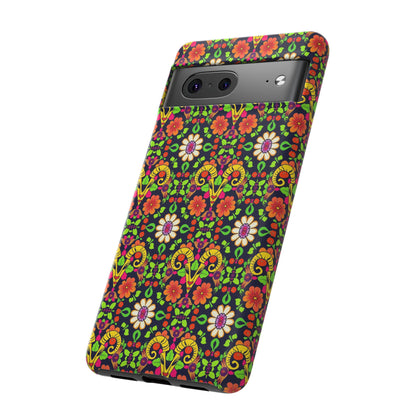 Tough Cases, Aries, Zodiac v4, Flower Pattern