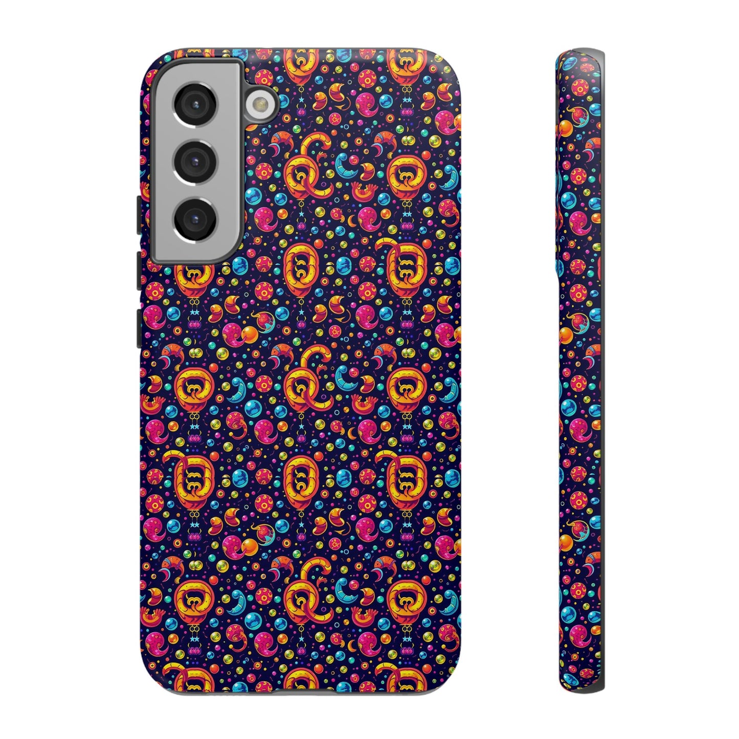 Tough Cases, Aquarius, Zodiac v1, Bubble Pattern