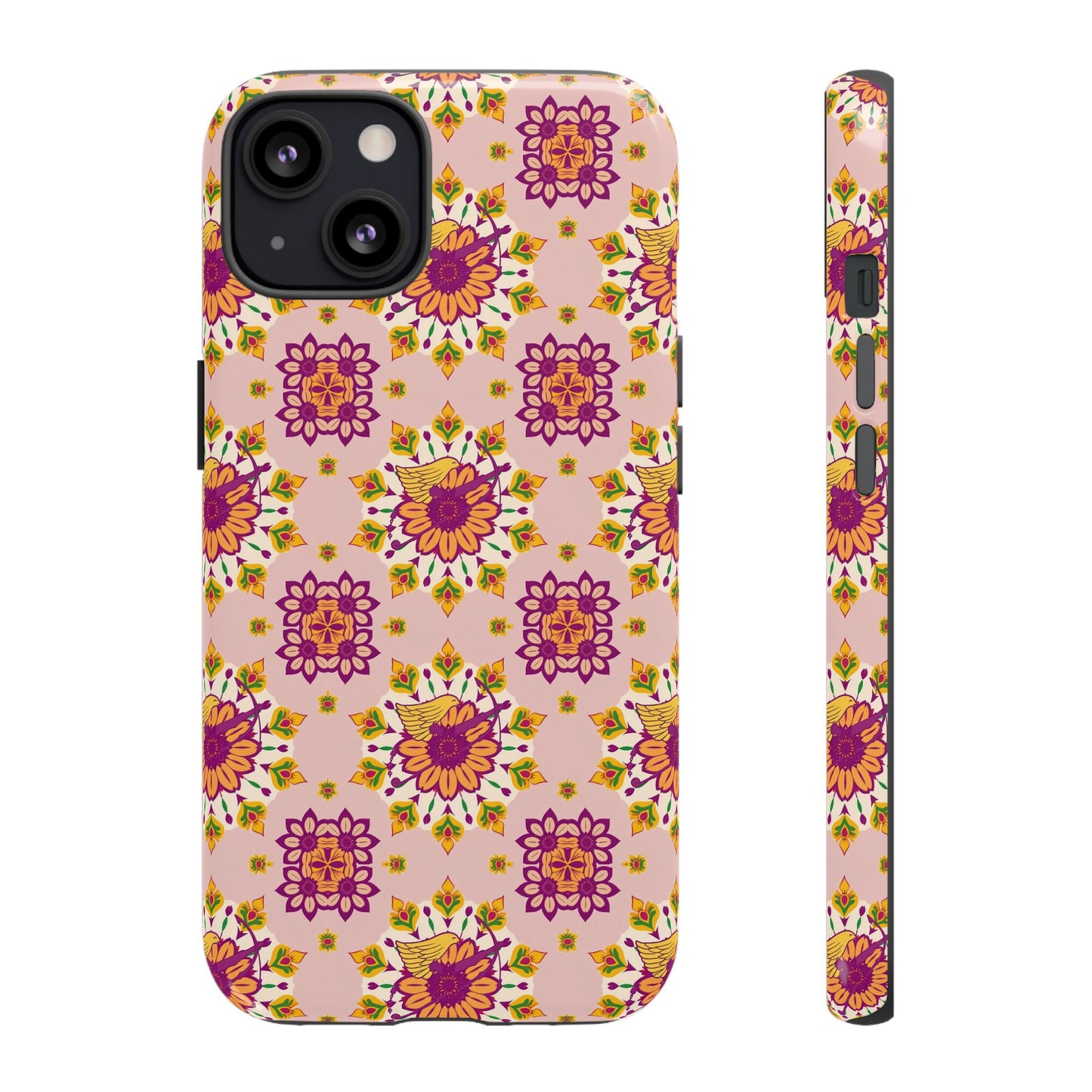 Tough Cases, Sagittarius, Zodiac v4, Flower Pattern