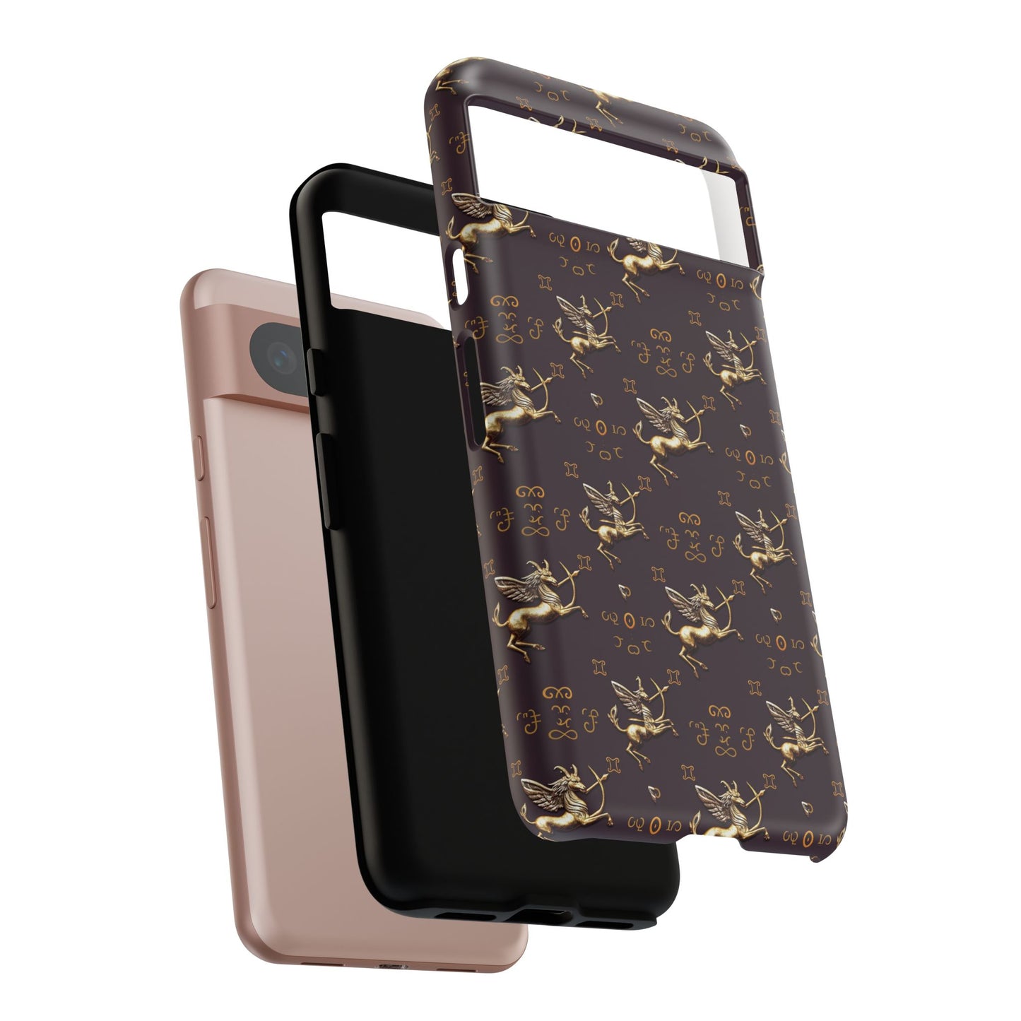 Tough Cases, Sagittarius, Zodiac v3, Metal Pattern