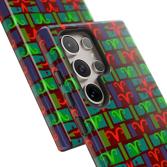 Tough Cases, Aries, Zodiac v2, Shape Pattern