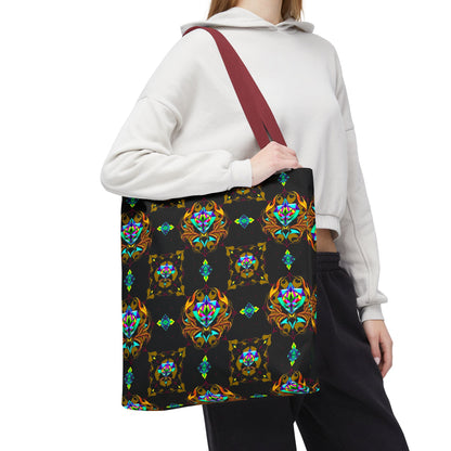 Tote Bag (AOP), Scorpio, Zodiac, Jewel Pattern