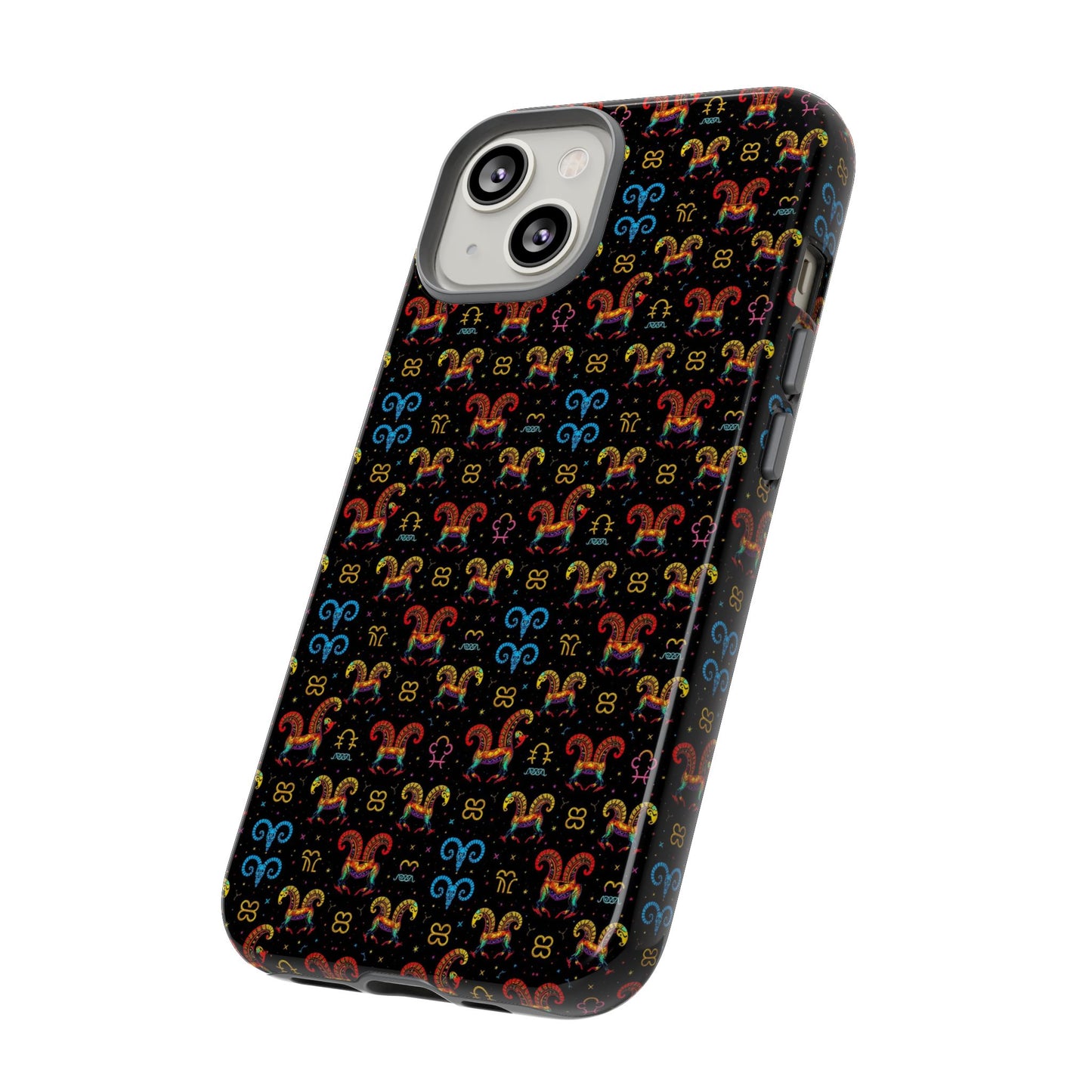 Tough Cases, Aries, Zodiac v1, Metal Pattern