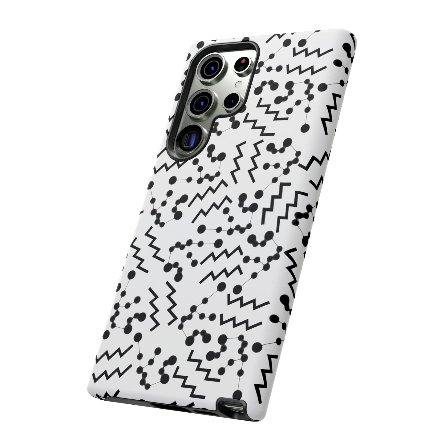 Tough Cases with the Aquarius Zodiac sign for iPhone, Samsung Galaxy, and Google Pixel devices