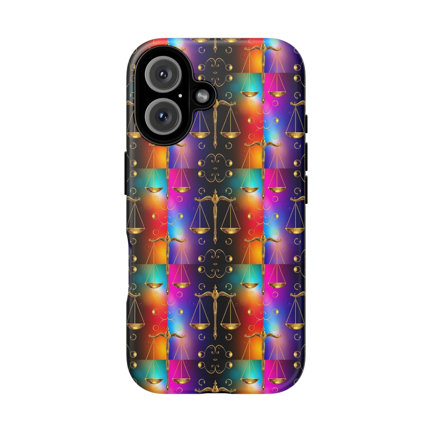 Tough Cases, Libra, Zodiac v1, Metal Pattern