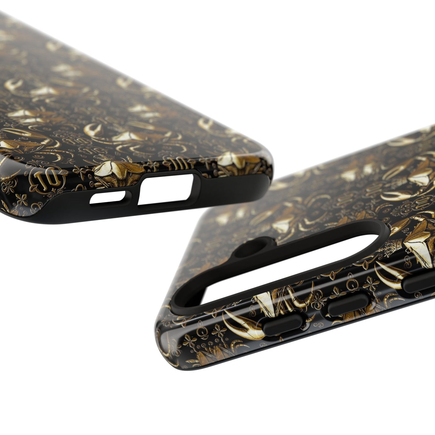 Tough Cases, Cancer, Zodiac, Metal Pattern