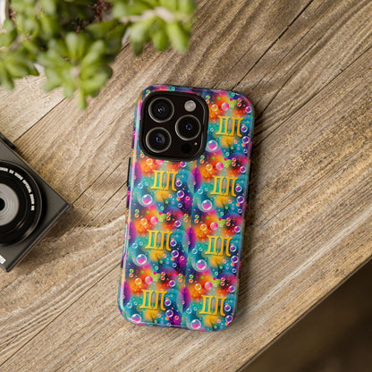 Tough Cases, Gemini, Zodiac v3, Bubble Pattern
