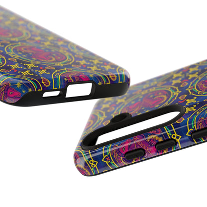 Tough Cases, Capricorn, Zodiac, Metal Pattern