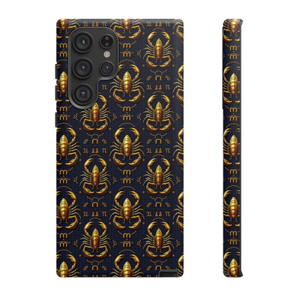 Tough Cases, Scorpio, Zodiac, Metal Pattern