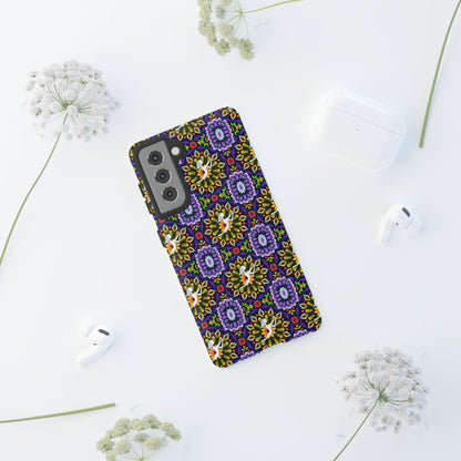 Tough Cases, Sagittarius, Zodiac v1, Flower Pattern