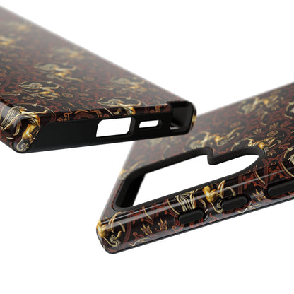 Tough Cases, Sagittarius, Zodiac, Metal Pattern