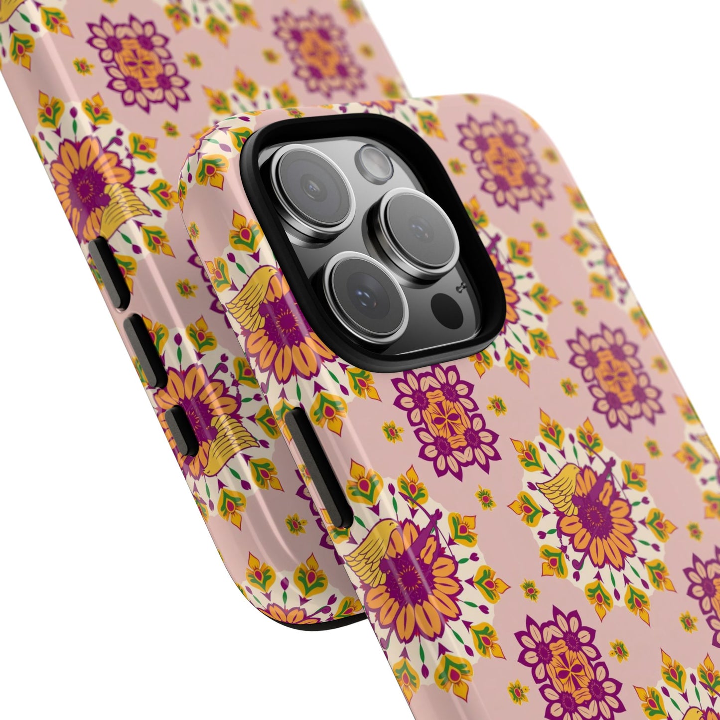 Tough Cases, Sagittarius, Zodiac v4, Flower Pattern