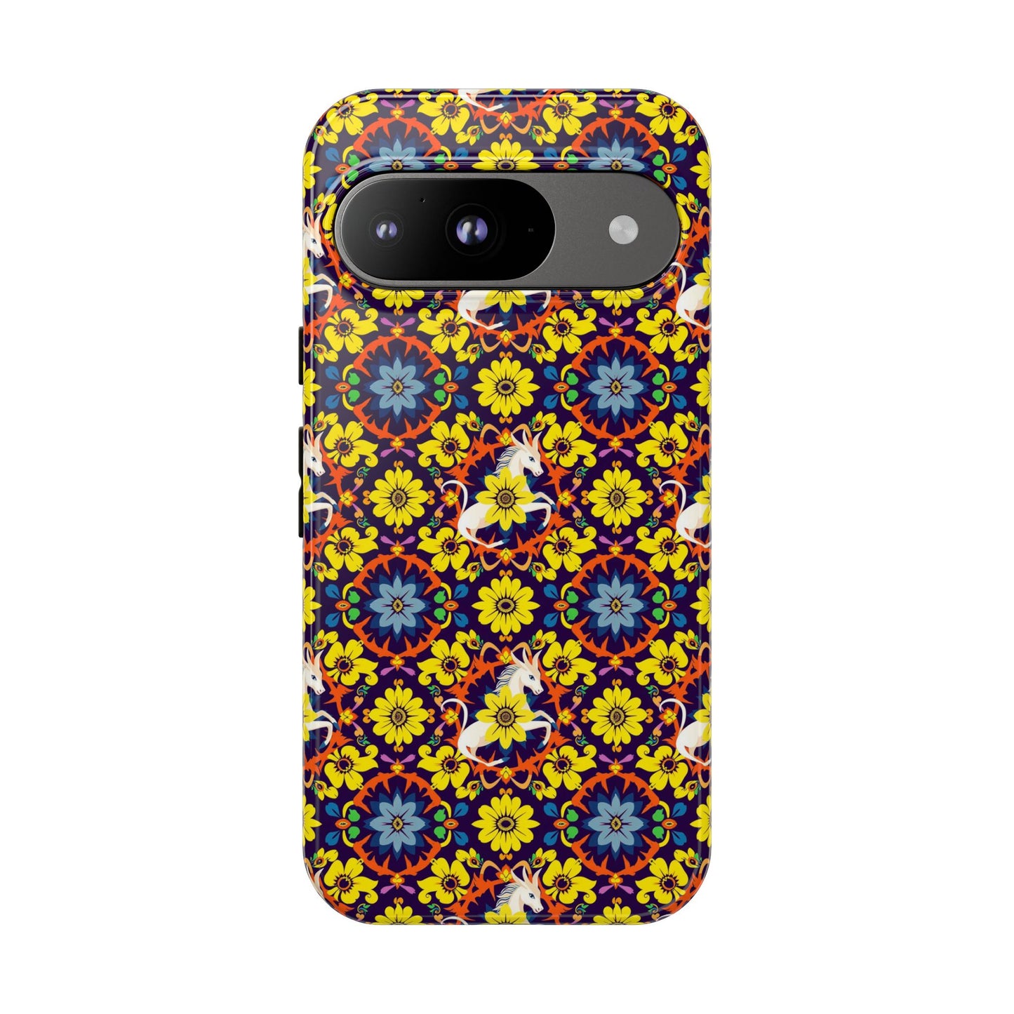 Tough Cases, Aquarius, Zodiac v3, Flower Pattern