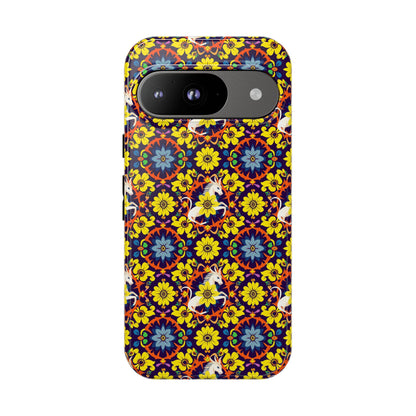 Tough Cases, Aquarius, Zodiac v3, Flower Pattern
