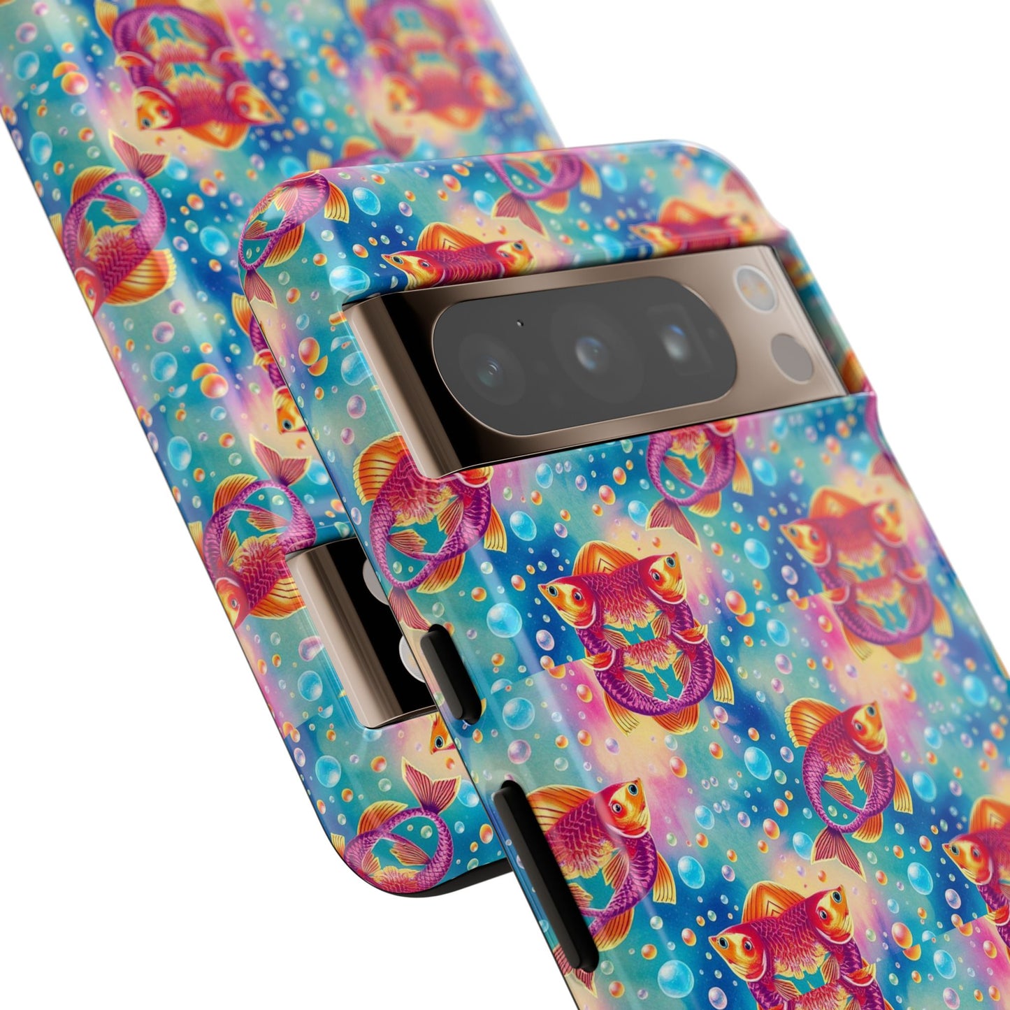 Tough Cases, Pisces, Zodiac v1, Bubble Pattern