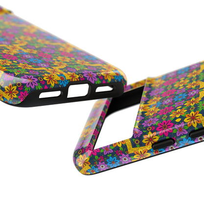 Tough Cases, Gemini, Zodiac v3, Flower Pattern