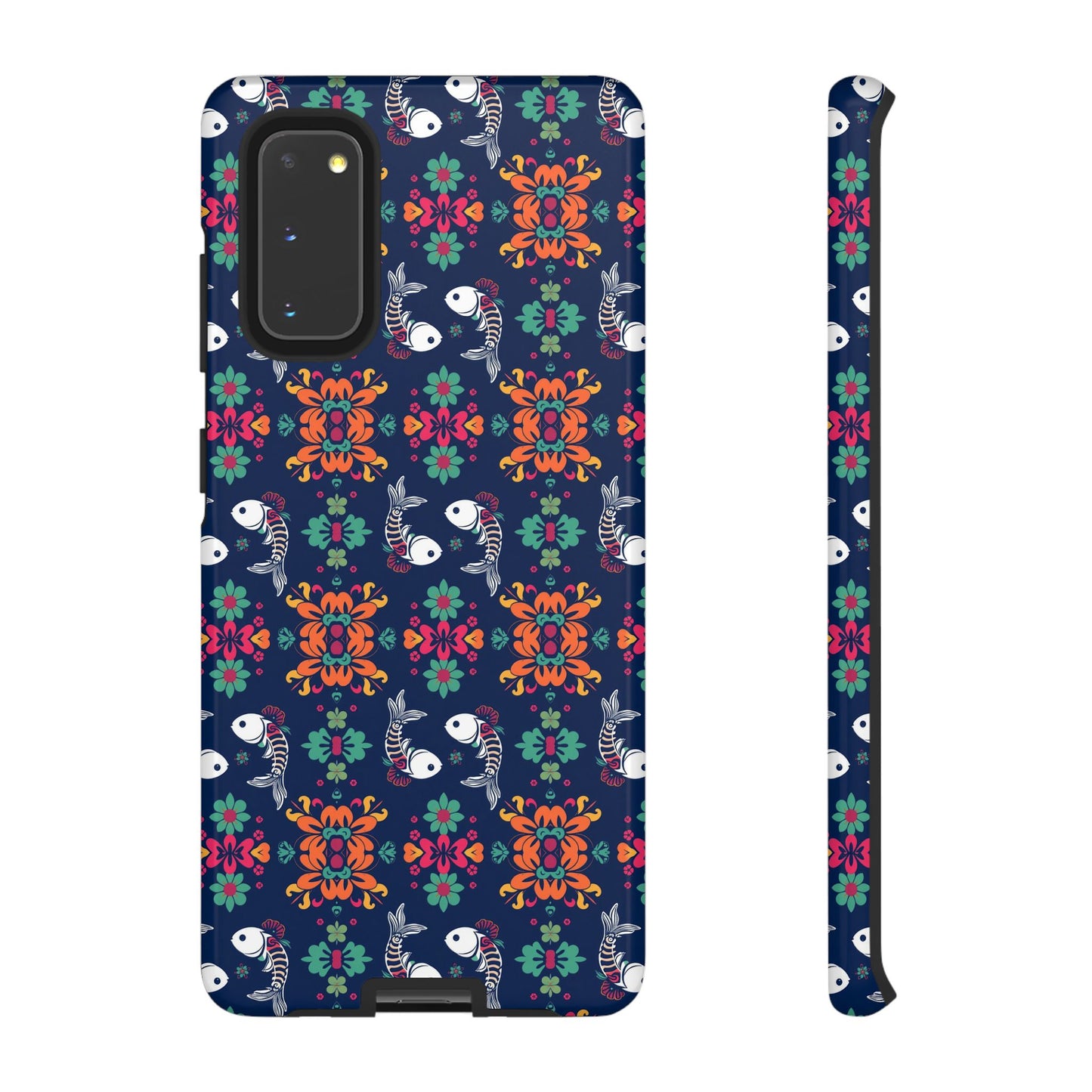 Tough Cases, Pisces, Zodiac, Flower Pattern
