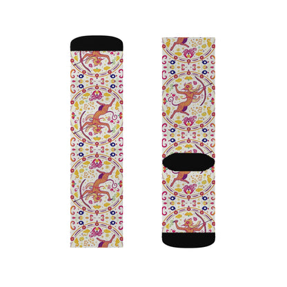 Sublimation Socks, Sagittarius, Zodiac v2, Pattern