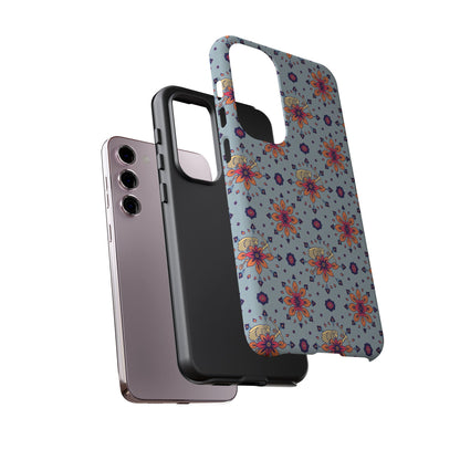 Tough Cases, Sagittarius, Zodiac v3, Flower Pattern
