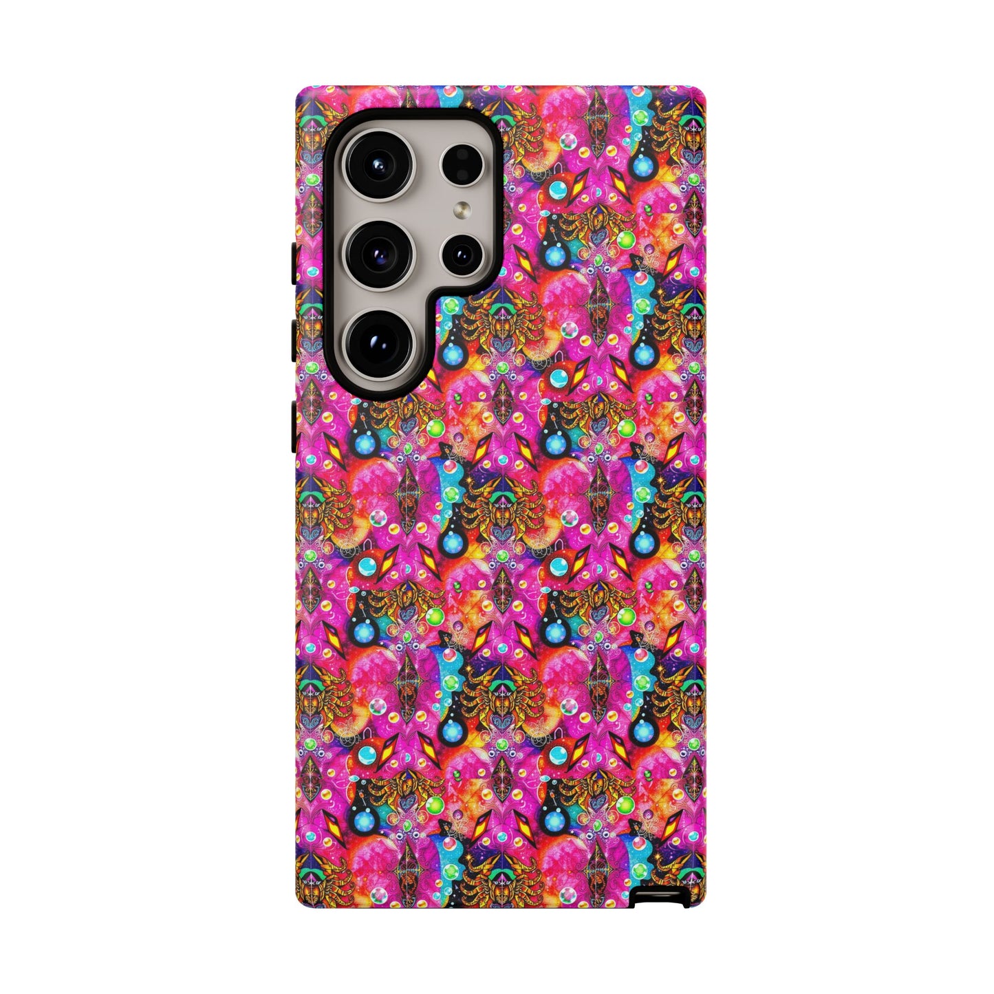 Tough Cases, Scorpio, Zodiac v1, Bubble Pattern