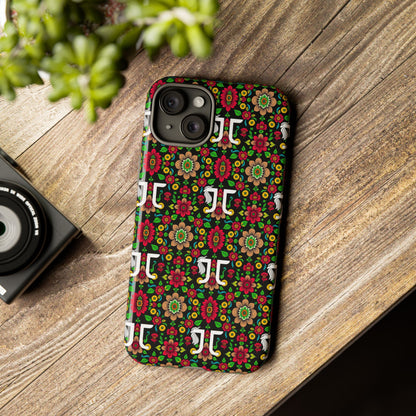 Tough Cases, Gemini, Zodiac v4, Flower Pattern