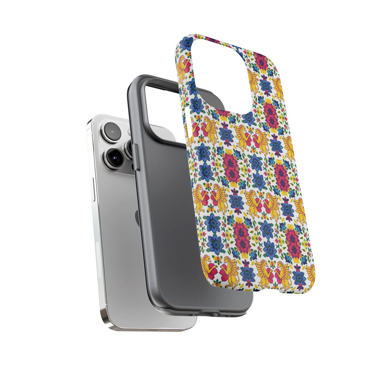 Tough Cases, Gemini, Zodiac, Flower Pattern