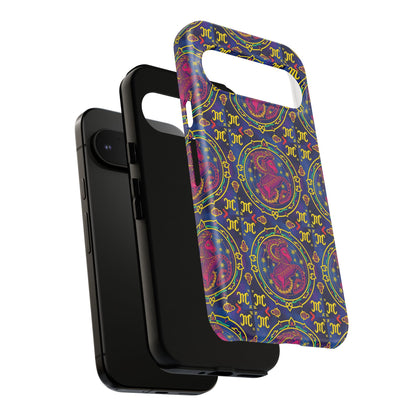 Tough Cases, Capricorn, Zodiac, Metal Pattern