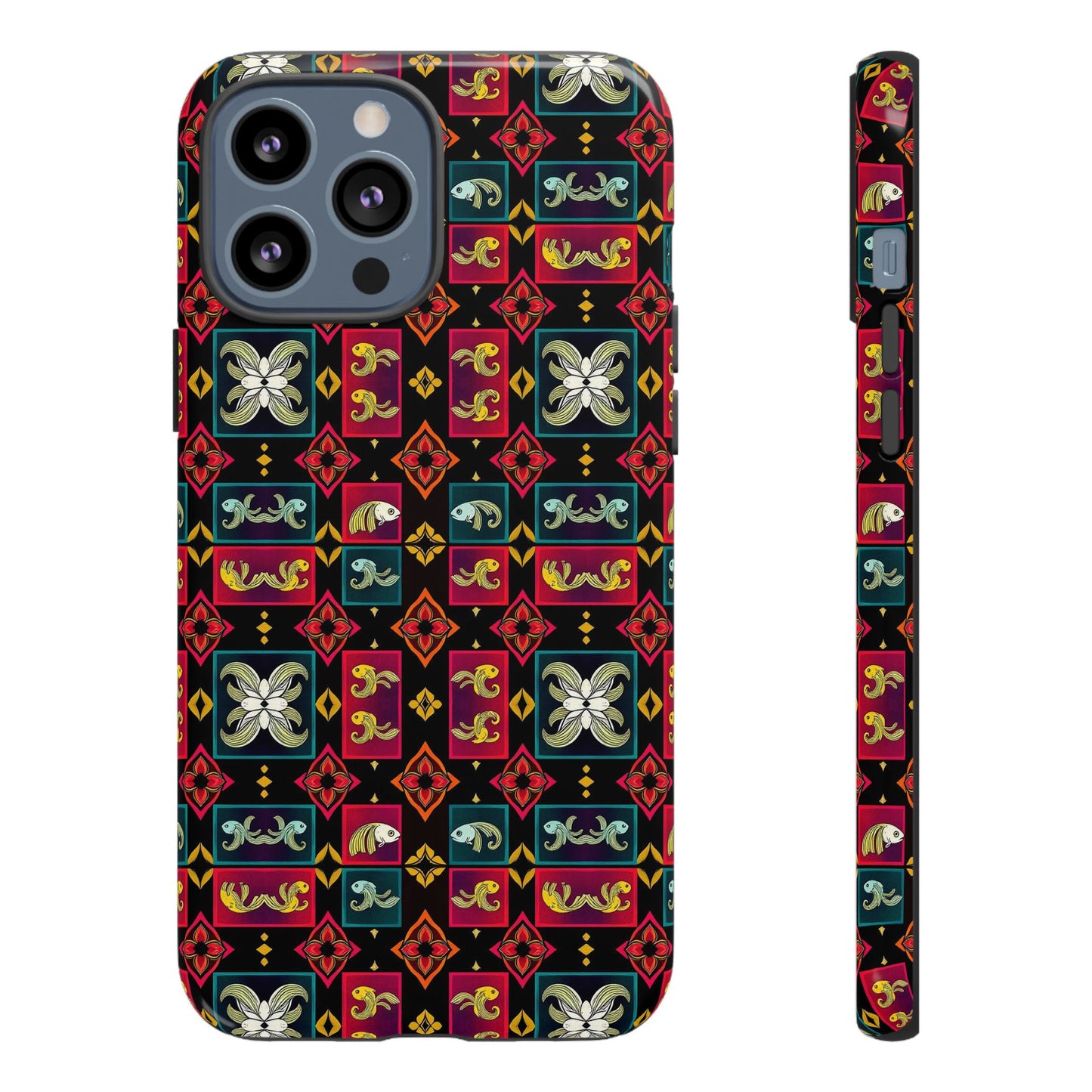 Tough Cases, Pisces, Zodiac v2, Shape Pattern