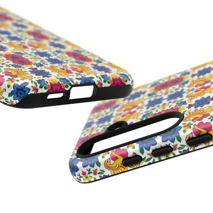 Tough Cases, Gemini, Zodiac, Flower Pattern