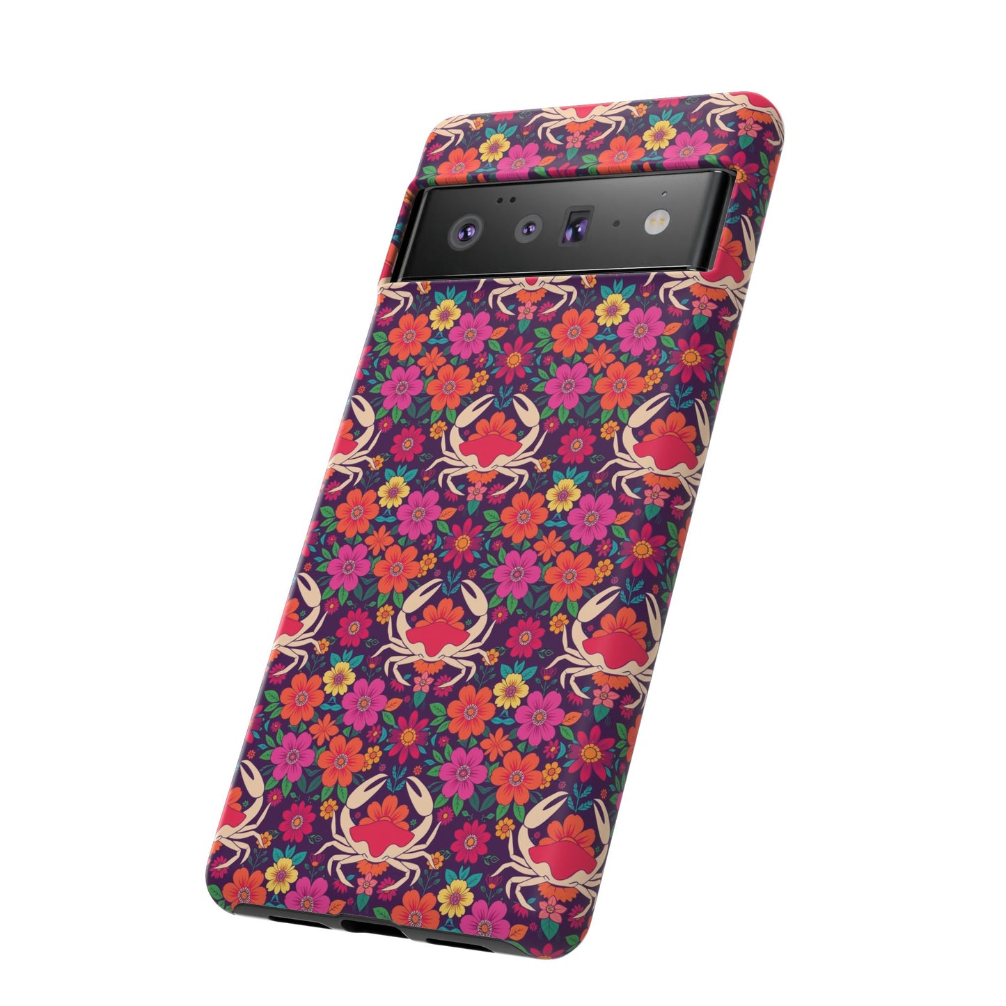 Tough Cases, Cancer, Zodiac v1, Flower Pattern