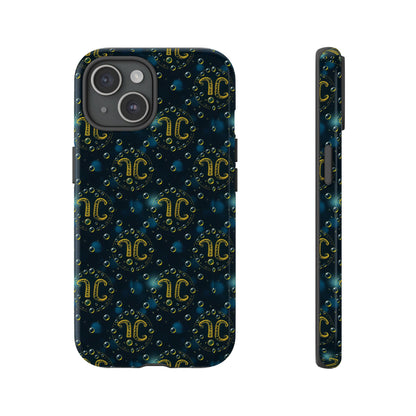 Tough Cases, Aquarius, Zodiac v2, Bubble Pattern