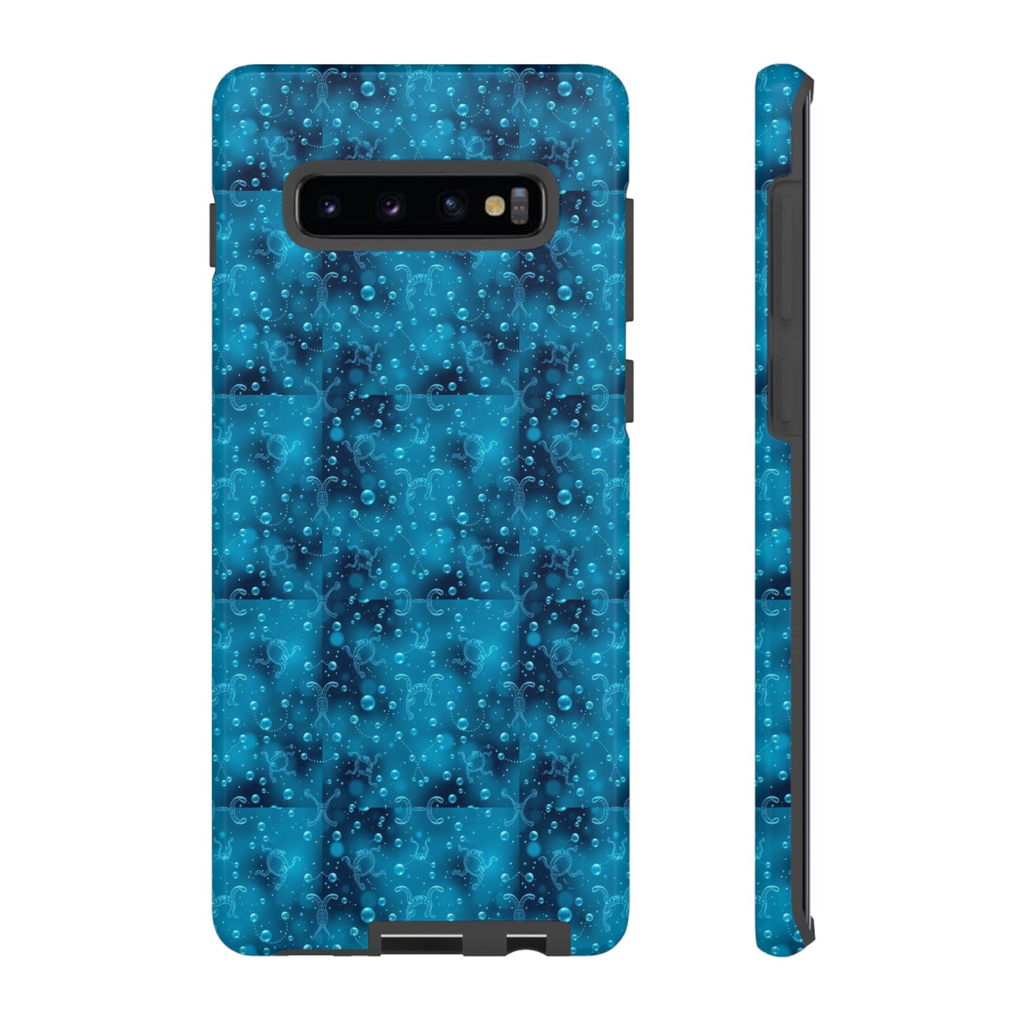 Tough Cases, Aquarius, Zodiac v3, Bubble Pattern