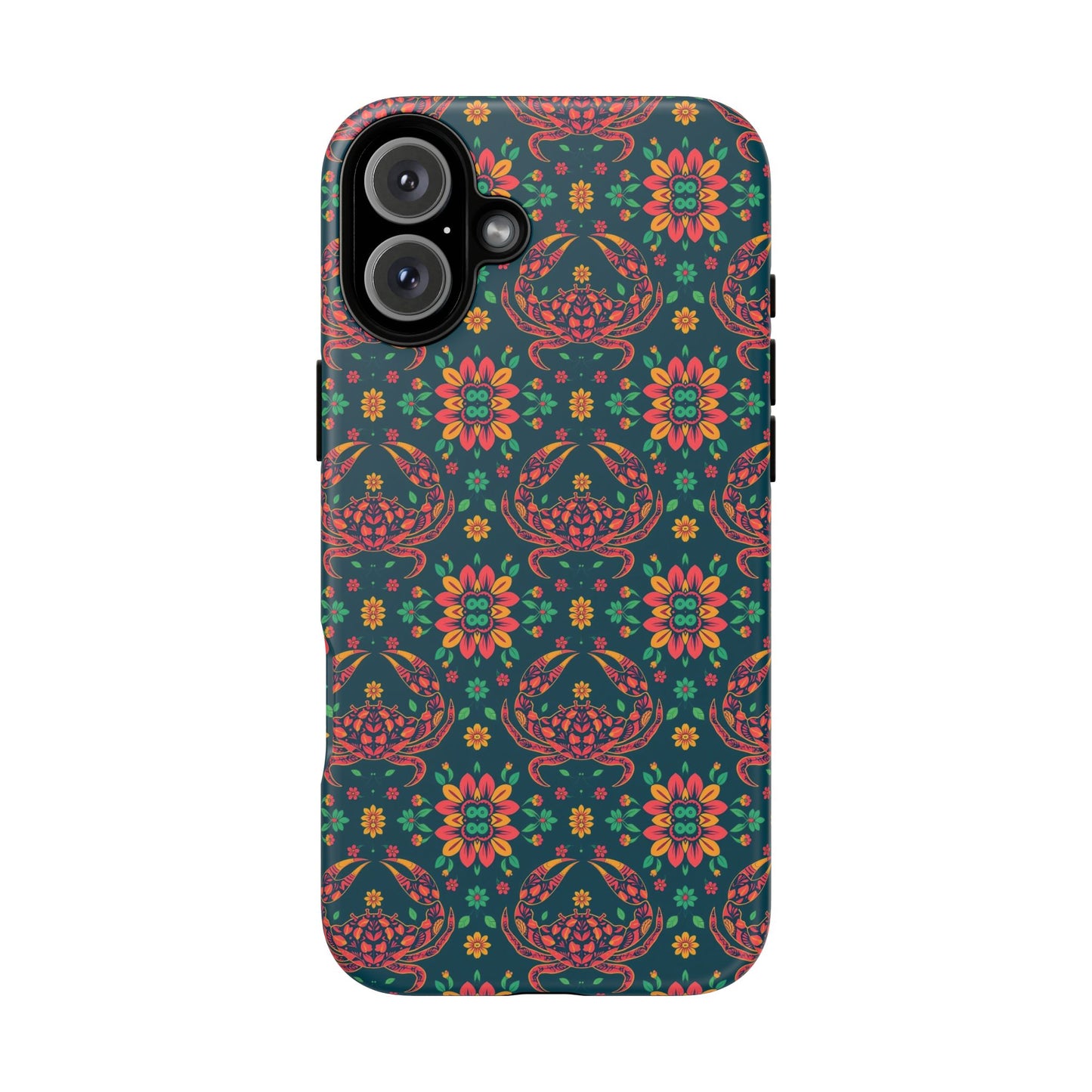 Tough Cases, Cancer, Zodiac v4, Flower Pattern